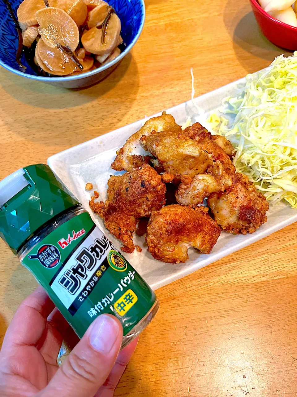 鶏の唐揚げ　カレー味|めぐみさん