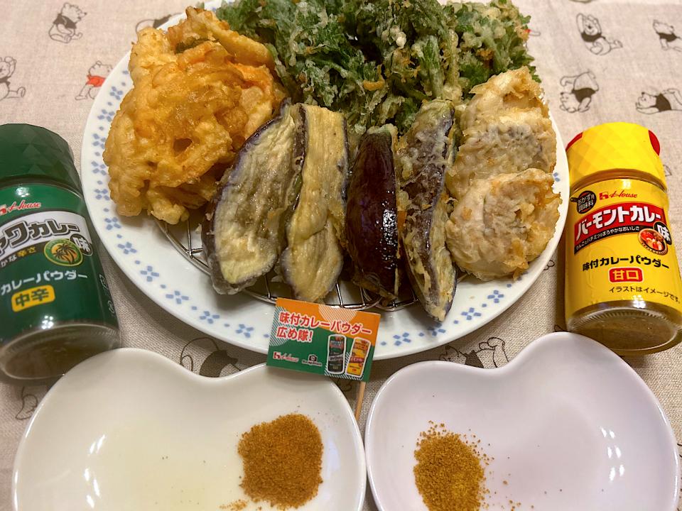 春の天ぷら盛り合わせ