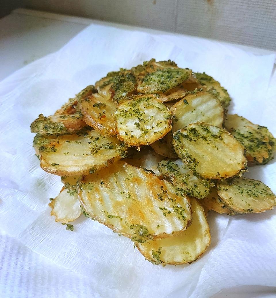 ウェブカットポテト磯辺揚げ