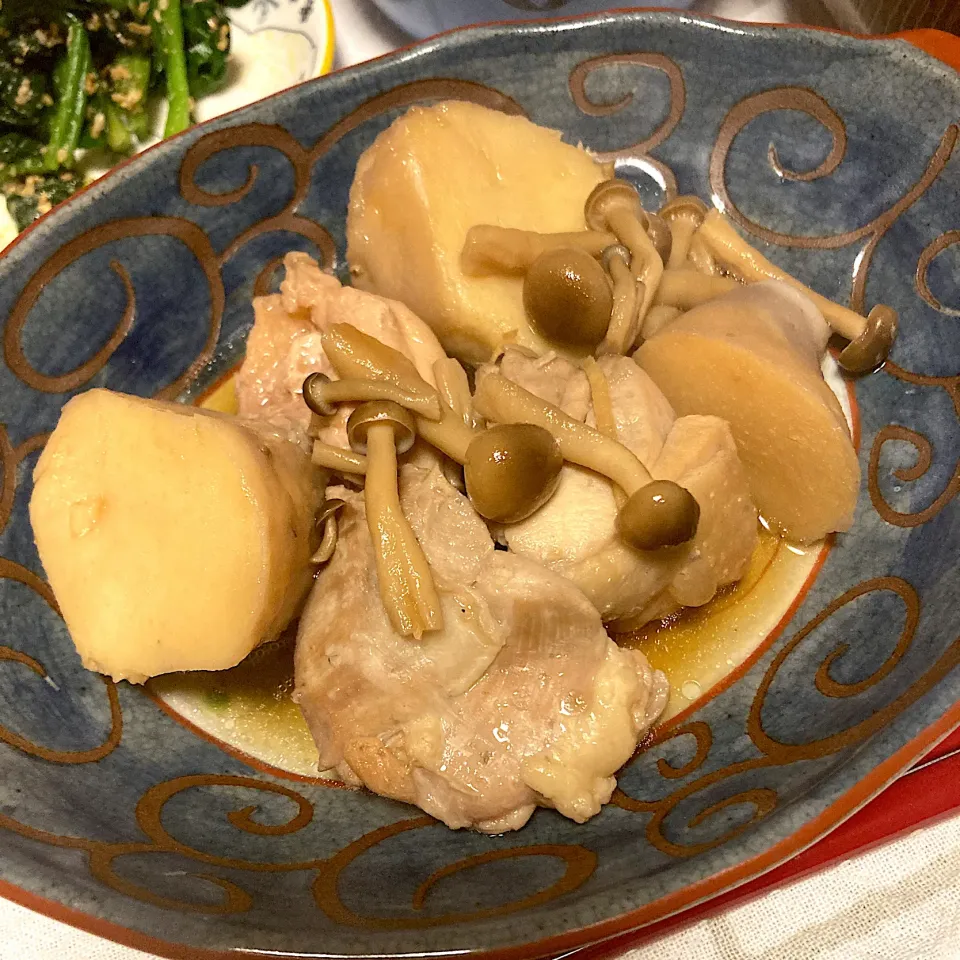 鶏と里芋の煮物|あさかさん