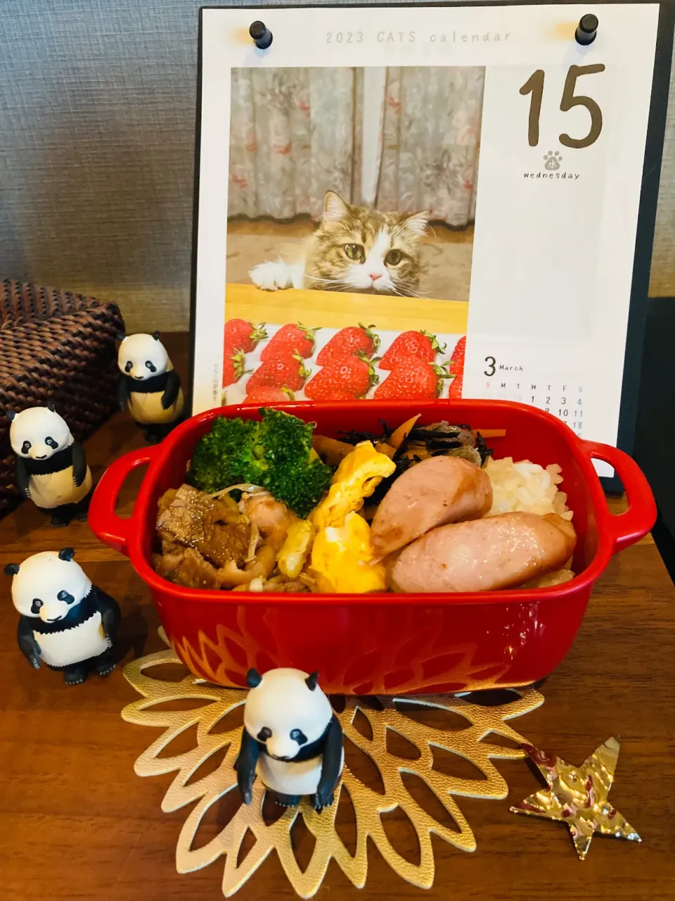 Snapdishの料理写真:20230315🍱今日の自分弁当🍱|akiyo22さん