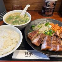 チャーシュー盛り合わせ定食大