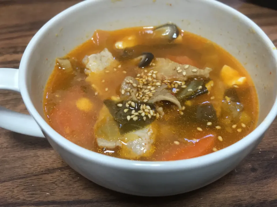 ユッケジャンスープ|hizen15さん