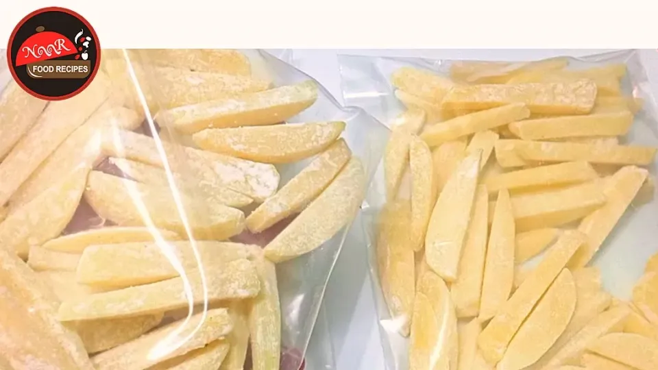 how to make frozen french fries you can watch the video on my YouTube channel Link in bio...|Noor Food Recipesさん