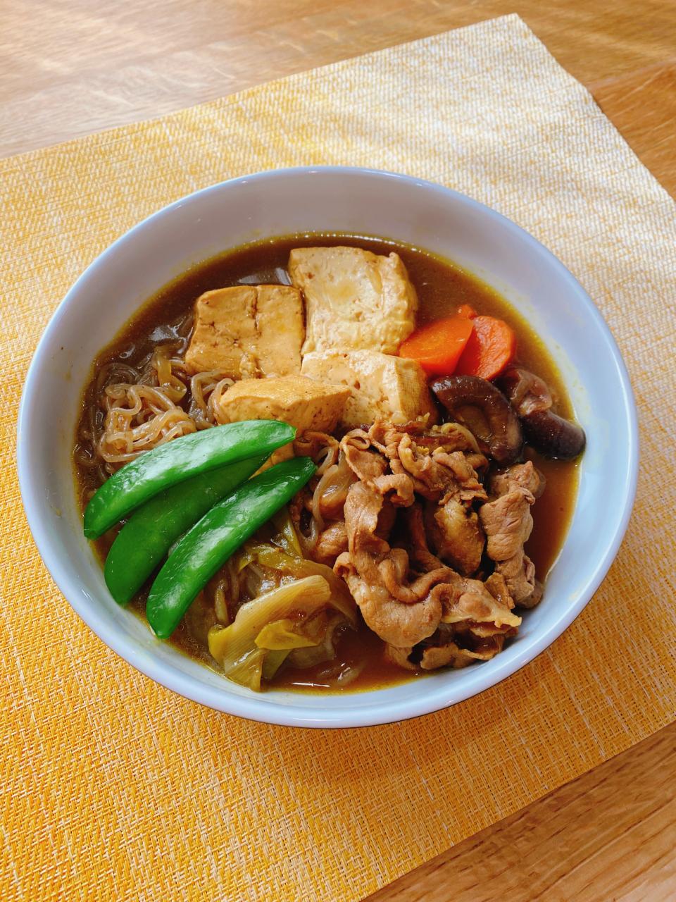 カレー肉豆腐