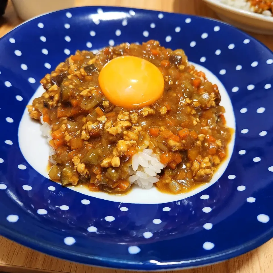 鶏ミンチでキーマカレー|おでんくんさん