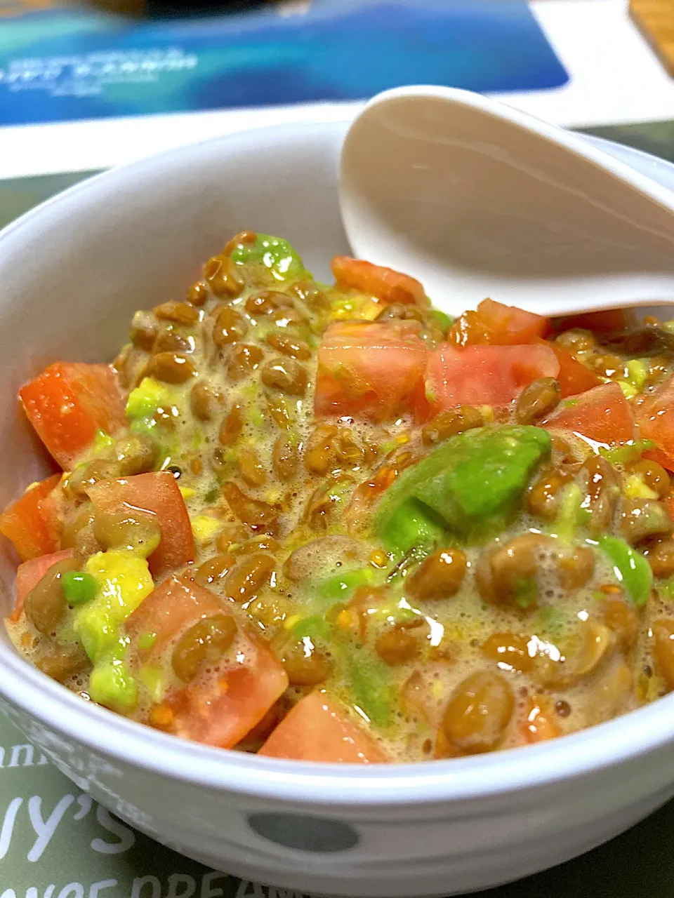 アボカドと納豆のネバネバ丼|kaaaaaさん