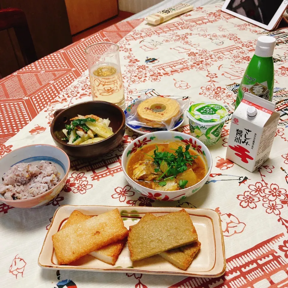 grandmaの晩ごはん☆さつま揚げ|kaoriさん