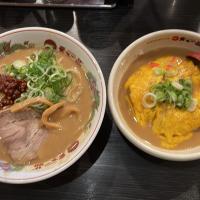 こってりラーメンとこってり天津飯