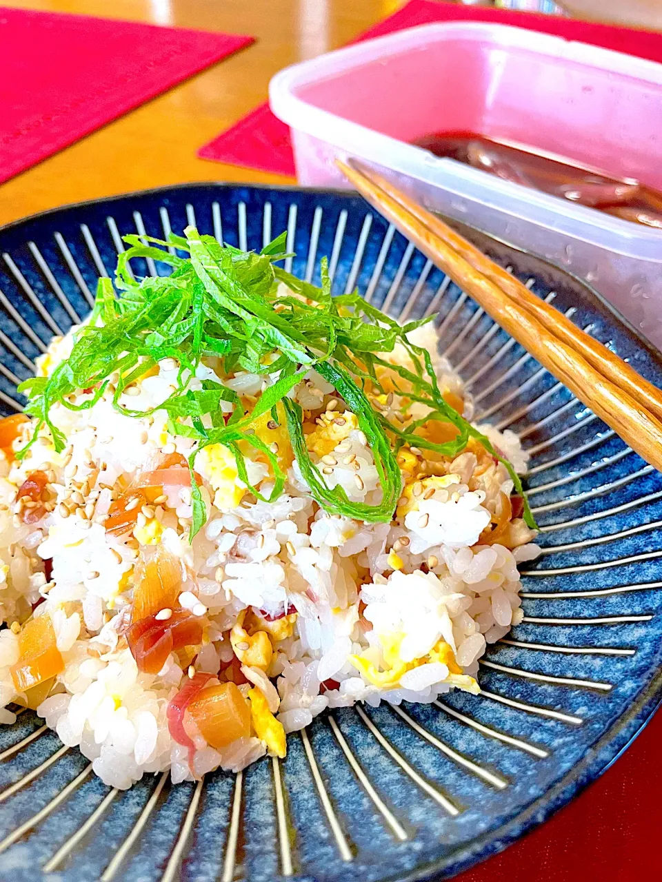 みょうがの甘酢漬けと焼き鯖の混ぜ寿司🍀*゜|おかちさん