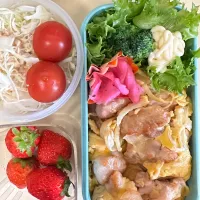 Snapdishの料理写真:親子丼|かずきゅうさん