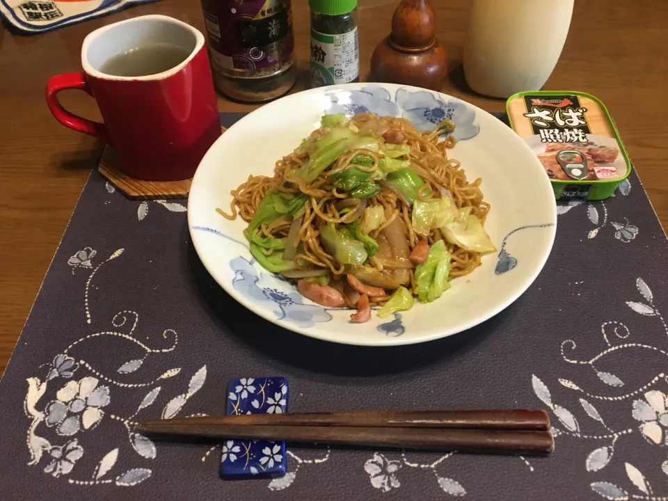 ソース焼きそば(昼飯)|enarinさん