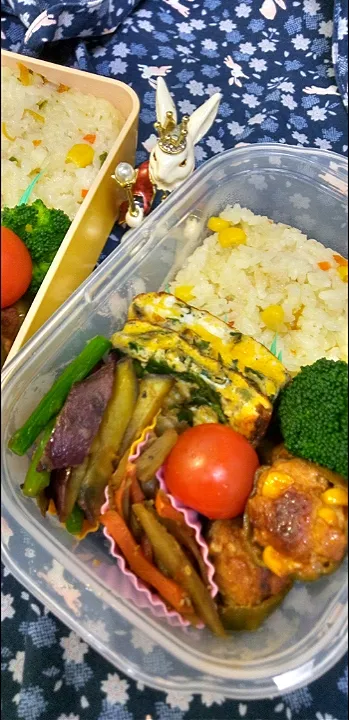 Snapdishの料理写真:'23．3/16
本日のお弁当🍱|たえさん