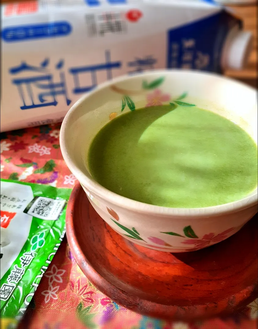 温かい抹茶ミルク甘酒🍵でほっこり～|fumfumさん