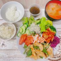 むね肉とピーマンのオイスターマヨ炒め