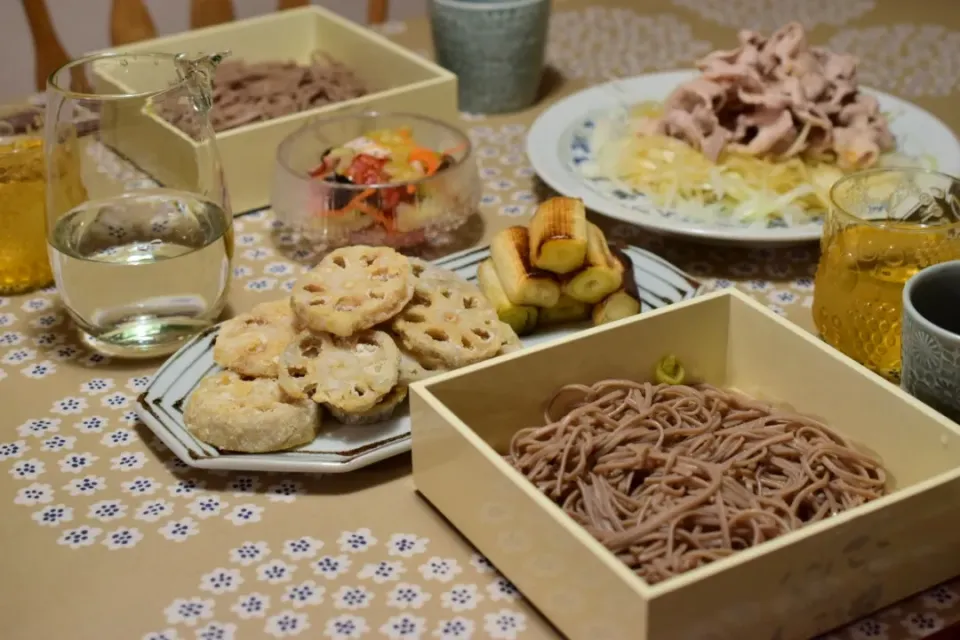 もり蕎麦セット|うにんぱすさん