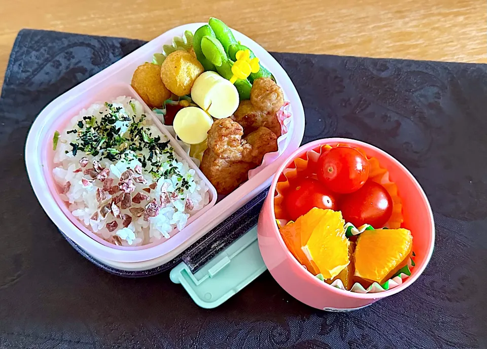 Snapdishの料理写真:ムスメ弁当|csigapogiさん