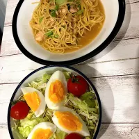 Snapdishの料理写真:サラダパスタ道②|lilydrawさん