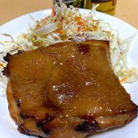 単身赴任中の男飯(鶏ももの照り焼きカレー風味)