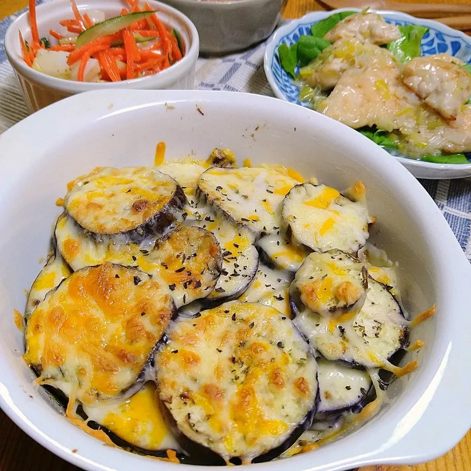 サバと茄子のチーズ焼き🍆🧀|とまと🍅さん