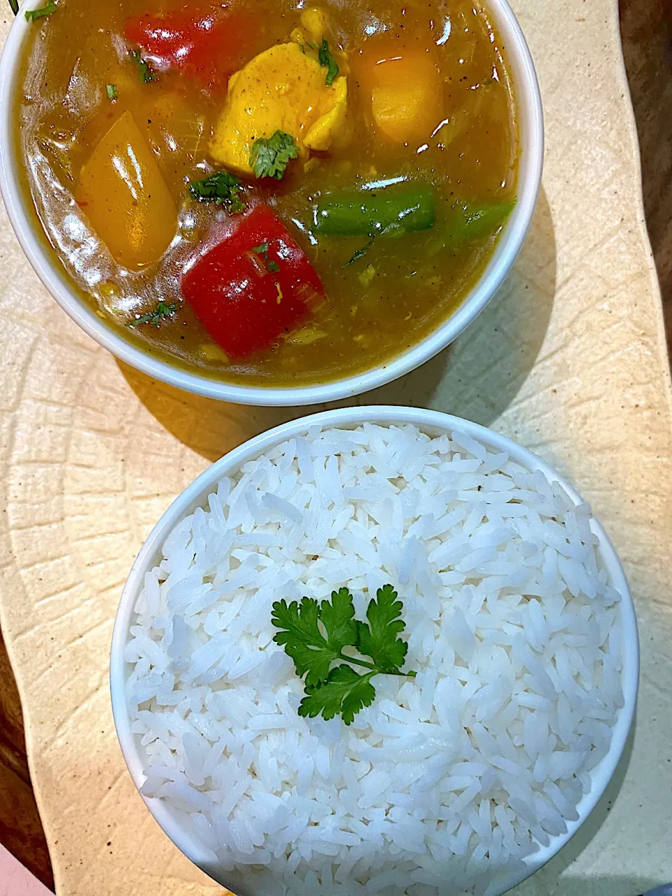 Pineapple Chicken Curry & Jasmine Rice|chef.rejさん