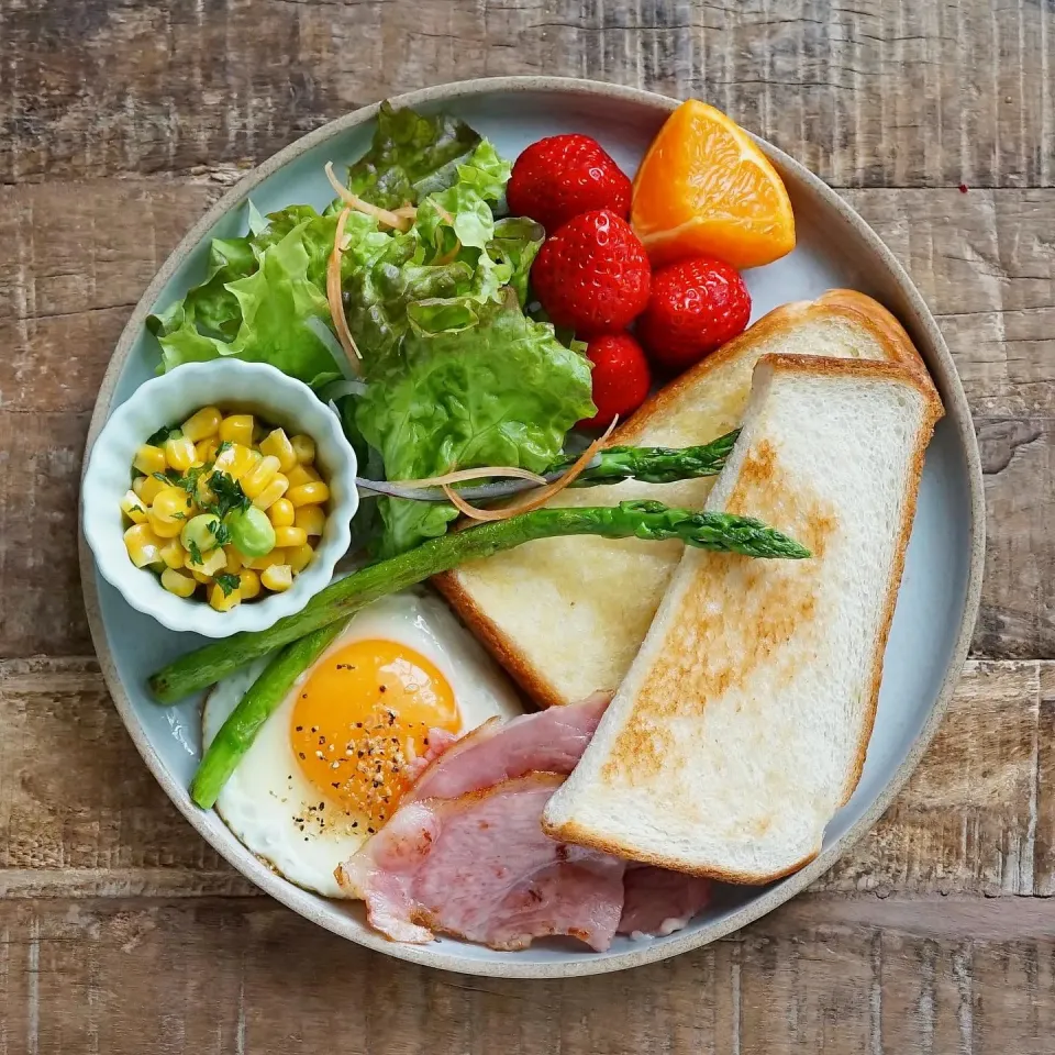 Snapdishの料理写真:モーニングプレート|hiroさん