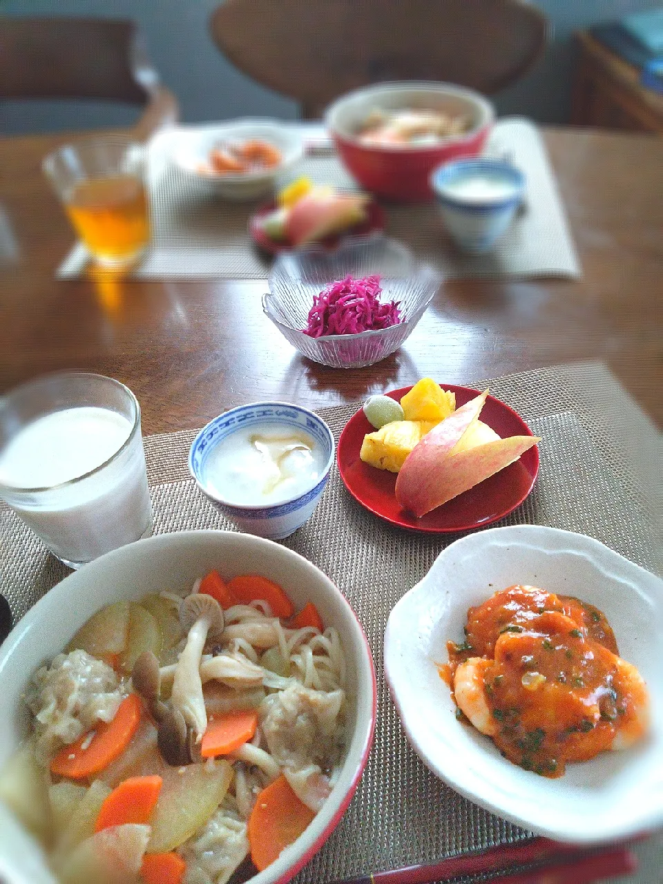 Snapdishの料理写真:朝ごはん🌅！|まめころさん