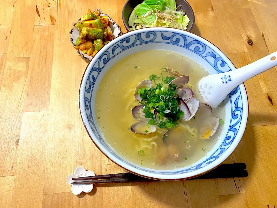 あさりラーメン|オリーブさん