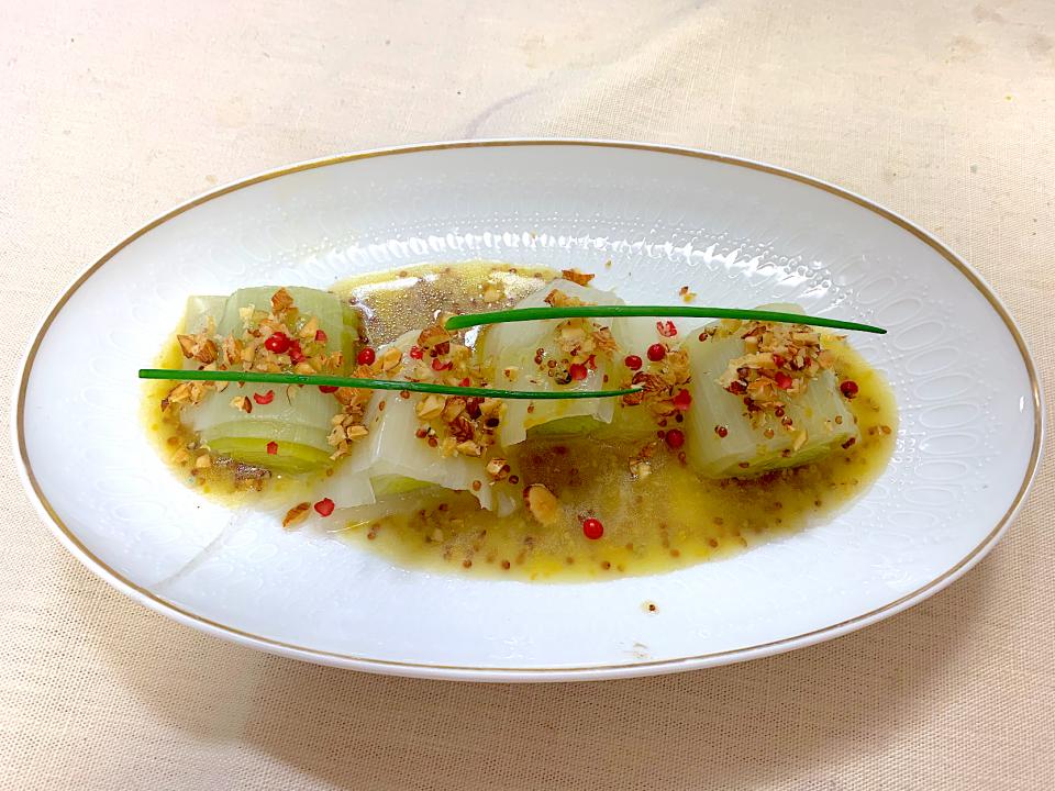 ポワロー・ヴィネグレット Poireaux vinaigrette