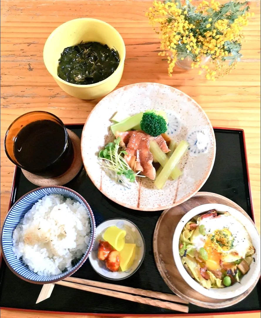 赤魚の煮物がメインです^_^|みきやんさん