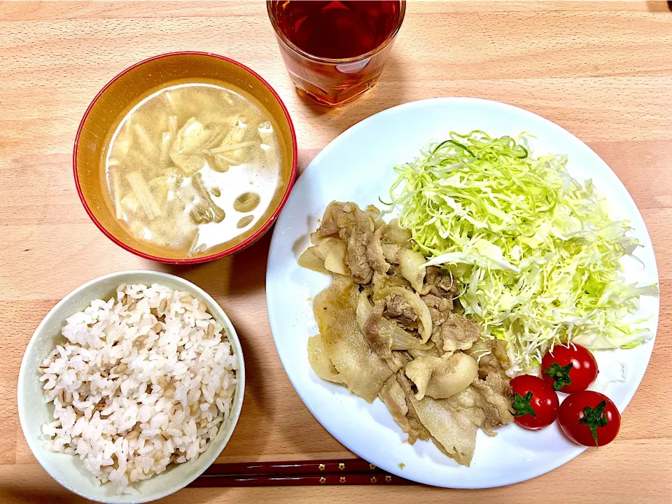 生姜焼き定食|たまきさん