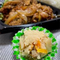 母のおから煮はサツマイモ入り🍠