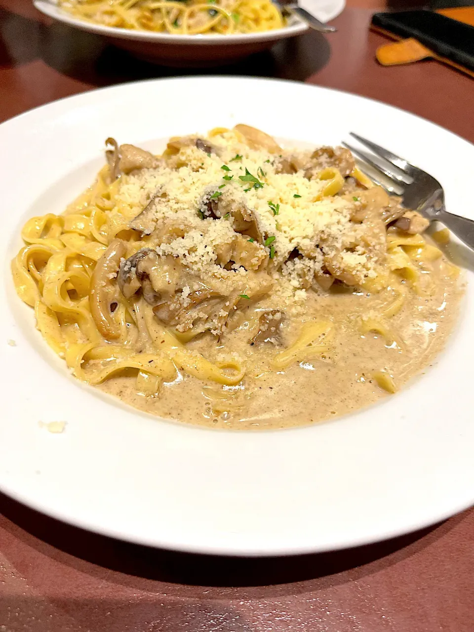 Creamy Fungi fettuccine|Florrieさん