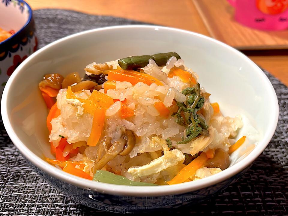 山菜おこわ