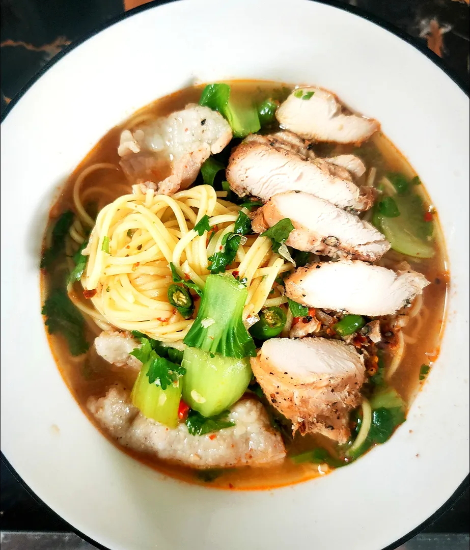 Baked Chicken Noodles|katang23さん