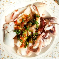 Snapdishの料理写真:Spicy Grilled Squid|katang23さん