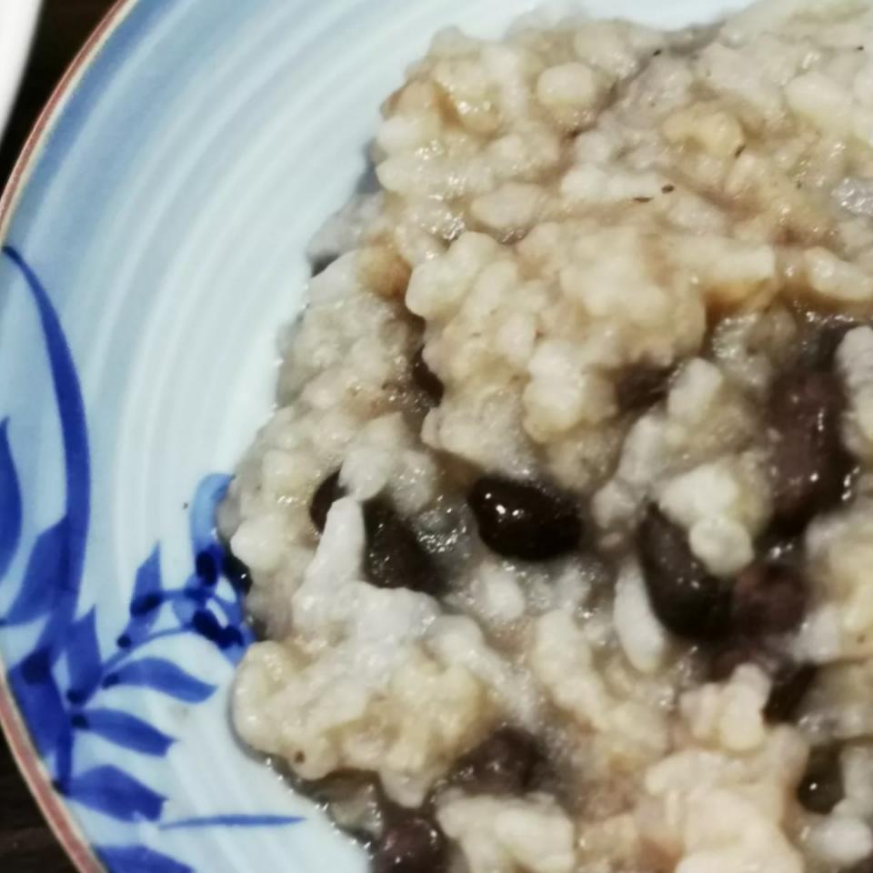 ヘルシー小豆粥👌グ〜です☺️