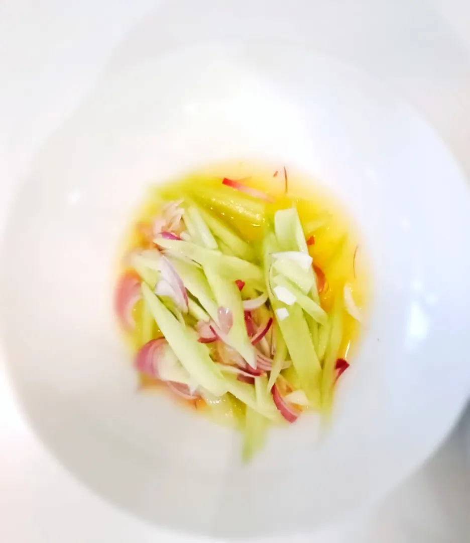 Thai Salad

Cucumber + red onion + Thai mango salad sauce|2721_blissさん