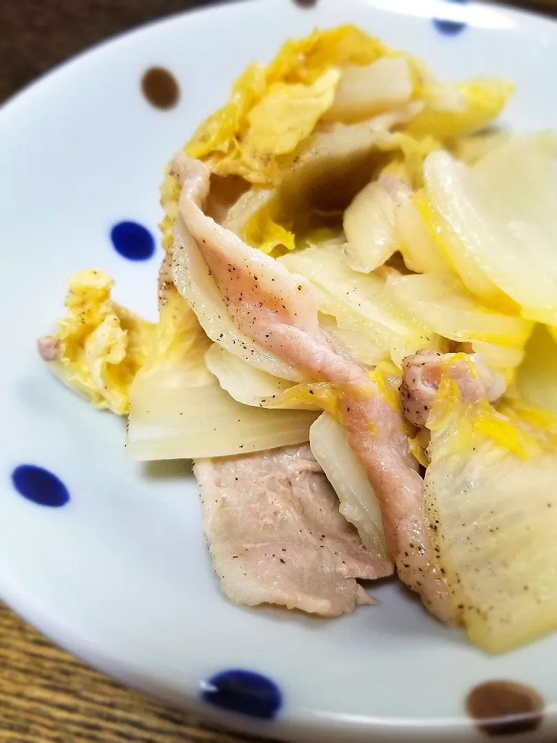 パパ作👨白菜と豚バラの重ね蒸し|ぱんだのままんさん