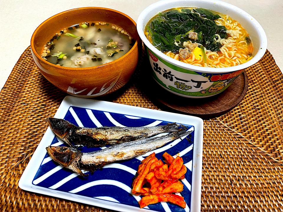メザシ焼き