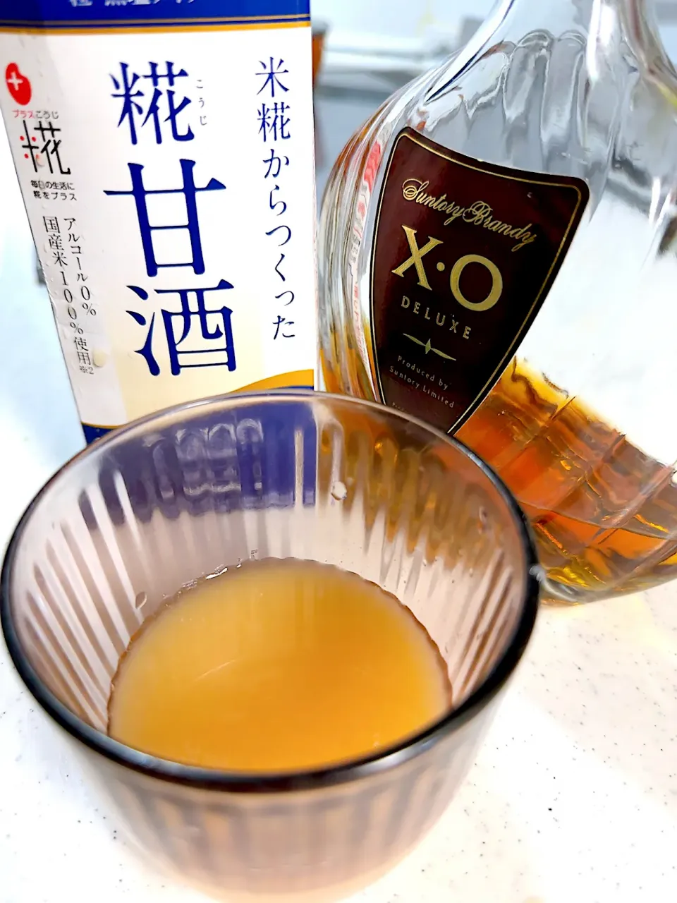 Snapdishの料理写真:ブランデーと糀甘酒|chiemiさん