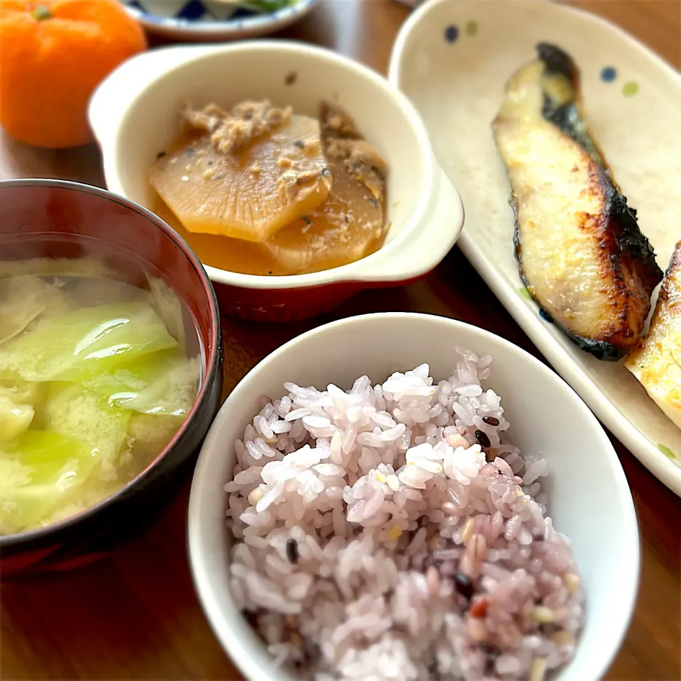 本日の朝ご飯|こまめさん