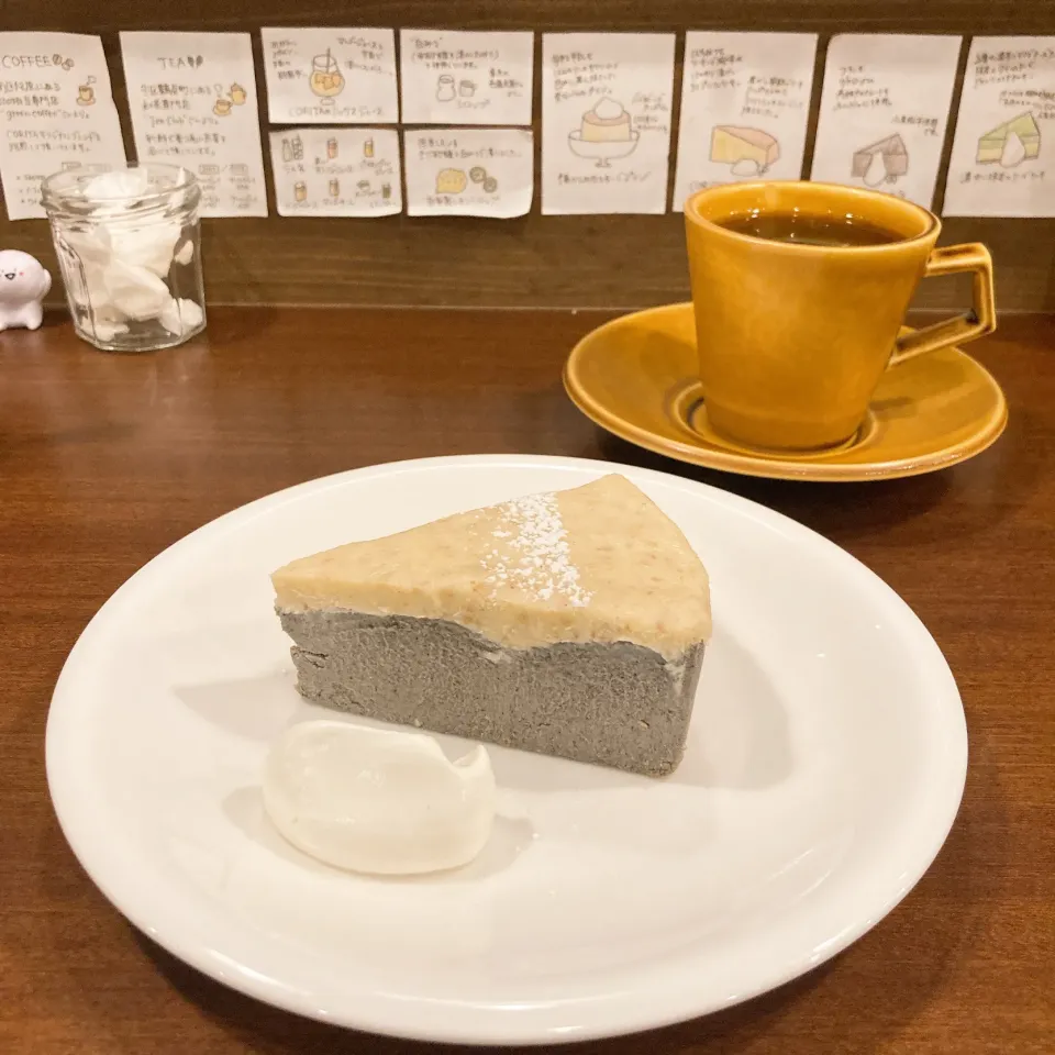 黒ゴマくるみのチーズケーキ|ちゃみこさん