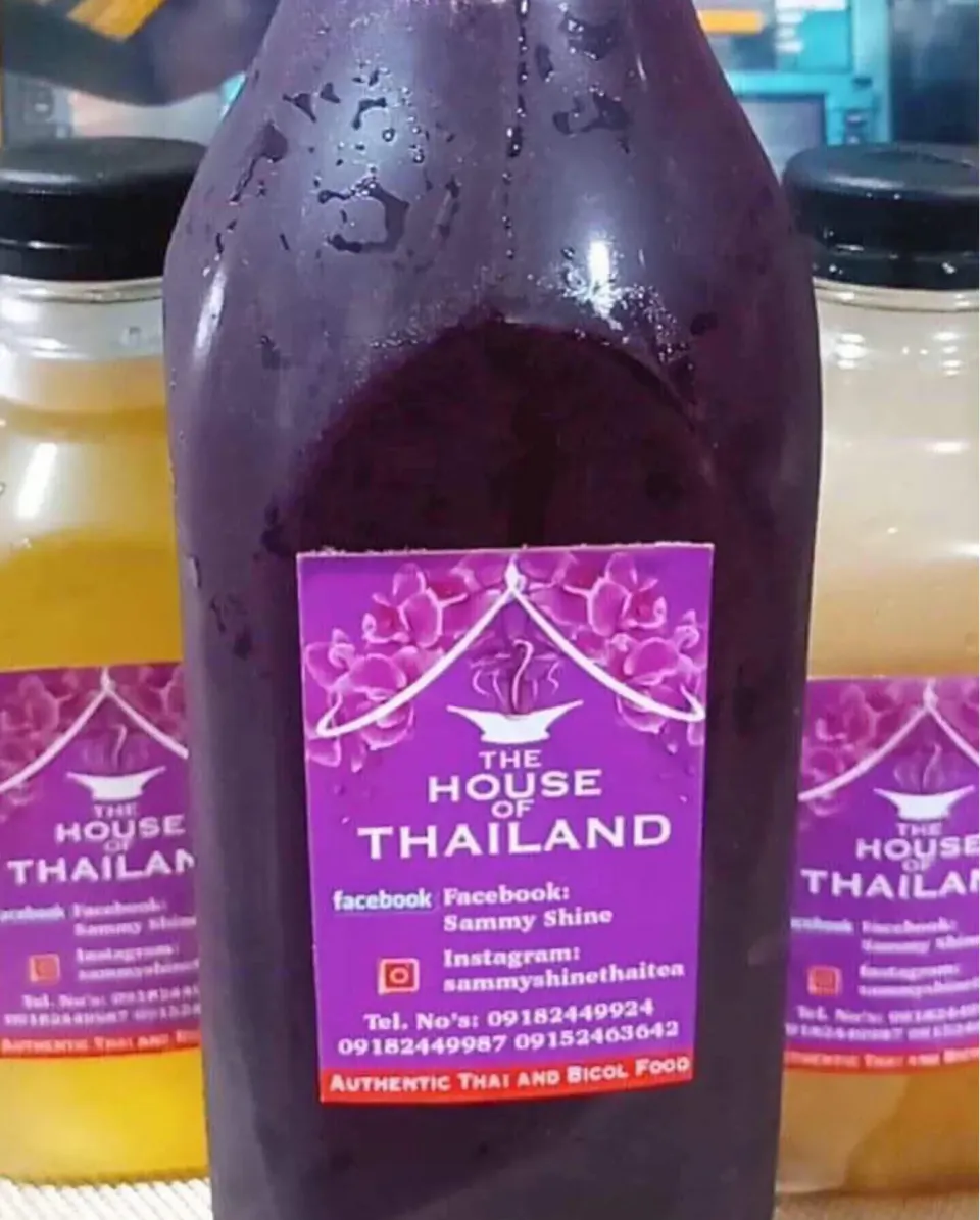 Snapdishの料理写真:Butterflypea honey lemon drink.|Popさん