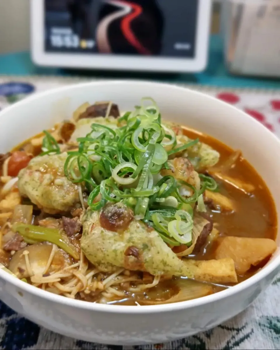 早めの夕食はカレーうどん。|Katsuraさん