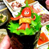 ソーセー人手巻き寿司