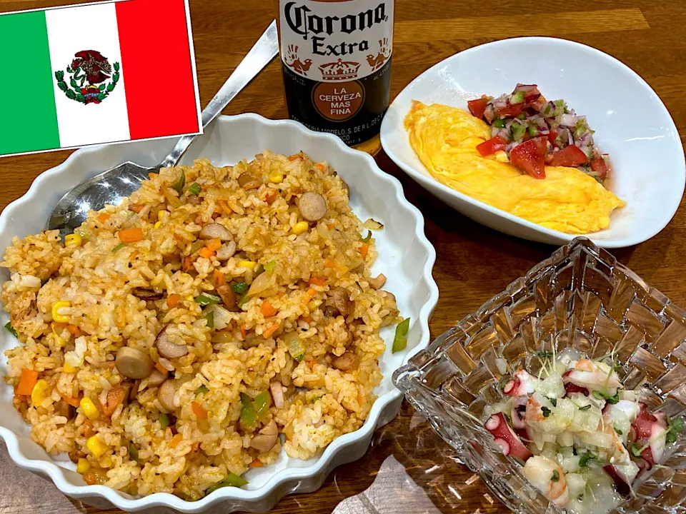 WBCメキシコ撃破祈願🇲🇽晩ご飯|sakuramochiさん