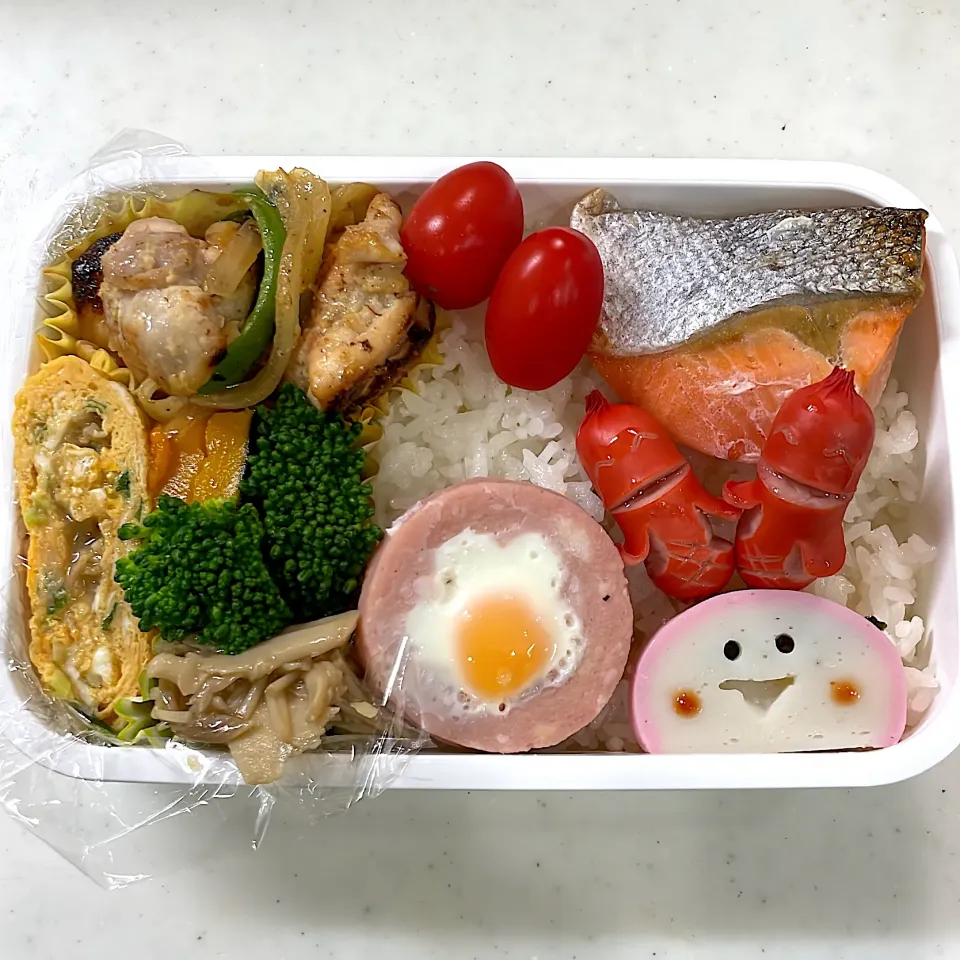 Snapdishの料理写真:2023年3月21日　ムスメ弁当♪|クッキングおやぢさん