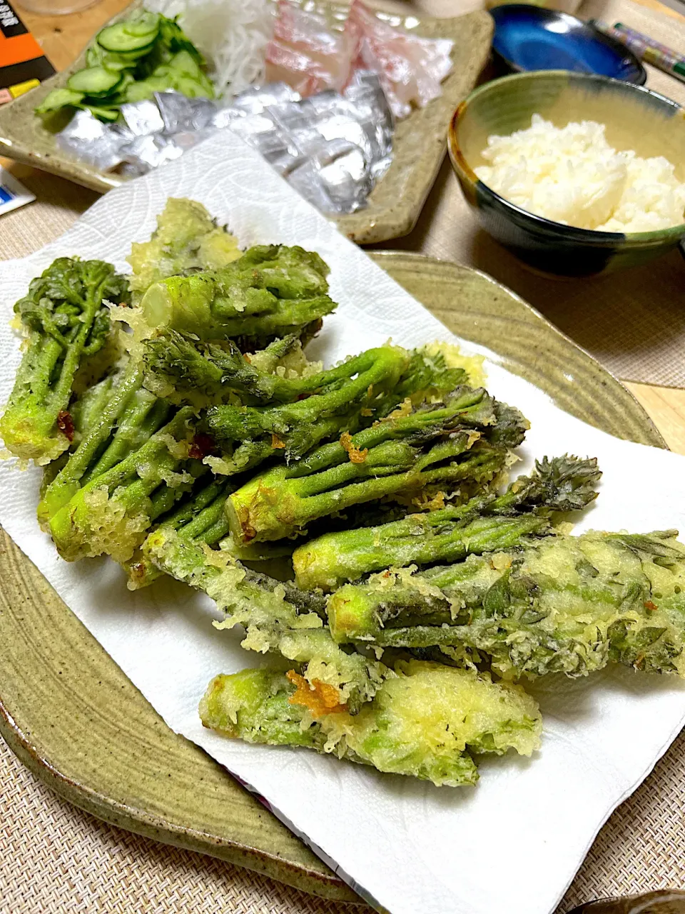 春の味覚　タラの芽の天ぷら|めぐみさん