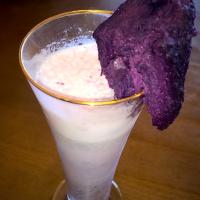 紫芋ミルクシェイク